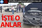 AK Partililerin yaptığı kazanın görüntüleri ortaya çıktı