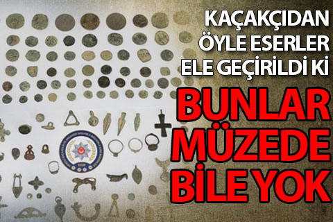 Tarihi eser kaçakçısından yakalananlar müzede bile yok