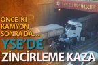 YSE Köprülü Kavşağı’nda zincirleme kaza