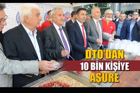DTO, aşure bereketini paylaştı
