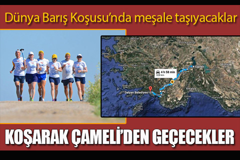 Dünya Barış Koşusu başladı