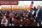 Başkan Zolan gençlerle buluşuyor