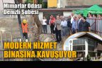 Mimarlar Odası hizmet binasının temeli atıldı