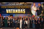 ‘Örnek Kıdemli Vatandaş Ödülü’ Ozan Nihat’a verildi