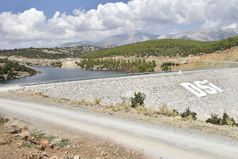 Tavas Yahşiler Göleti tamamlandı