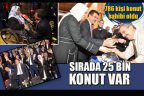Denizli’de 786 kişi konut sahibi oldu