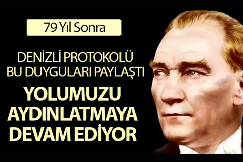 Yolumuzu aydınlatmaya devam ediyor