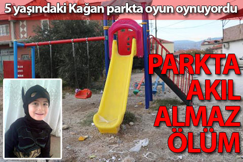Parkta akıl almaz ölüm