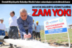 Büyükşehir Meclisi karar aldı. 2018’de zam yok