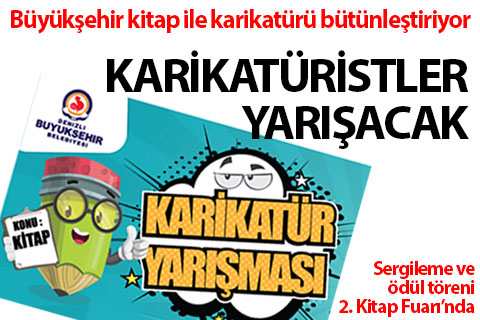 Büyükşehir’den Ulusal Karikatür Yarışması
