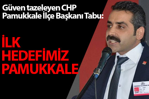 Tabu: İlk hedefimiz Pamukkale