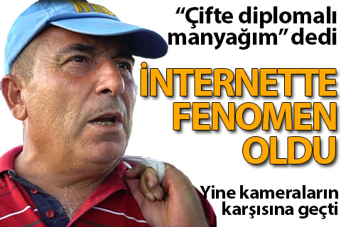 “Çifte diplomalı manyak” internet fenomeni haline geldi