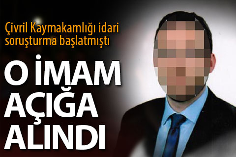 Siren çalarken dua ettiren imam açığa alındı