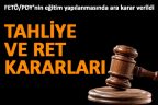 FETÖ/PDY’nin eğitim yapılanması davasında 2. duruşma tamamlandı, tahliyeler var