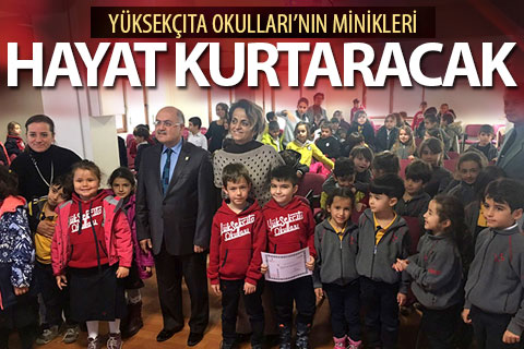 Yüksekçıta’nın minikleri hayat kurtarmayı öğrendi