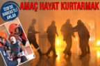 OSB’de hareketli anlar. Amaç hayat kurtarmak