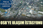 Demiryolları heyeti OSB’de ulaşım istasyonu için incelemelerde bulundu