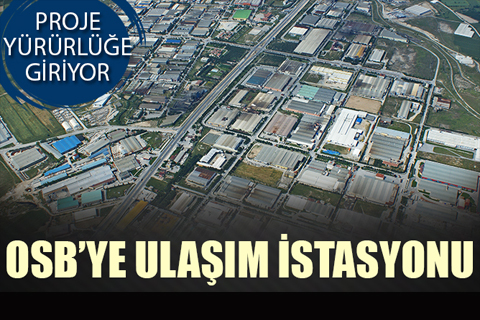 Demiryolları heyeti OSB’de ulaşım istasyonu için incelemelerde bulundu