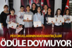 PEV Okulları’nın matematik başarısı