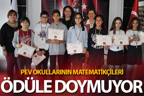 PEV Okulları’nın matematik başarısı