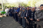 Şehit babası toprağa verildi