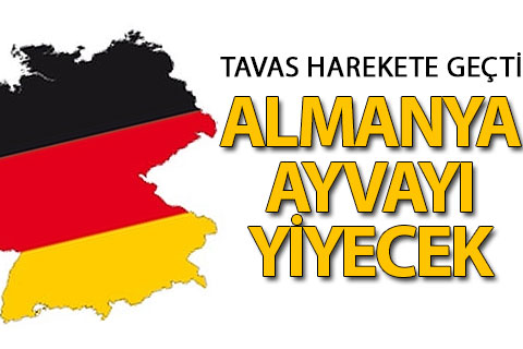 Tavas harekete geçti, Almanya ayvayı yiyecek