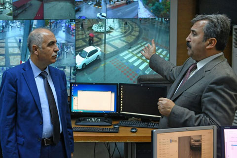 Vali Karahan 112 ve emniyet personeli ile buluştu