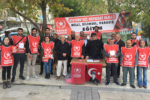 Vatan Partisi’nden müfredat tepkisi
