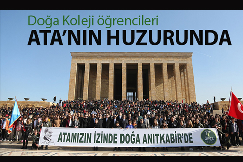 Doğa Koleji’nin 4 bin öğrencisi Anıtkabir’i ziyaret etti