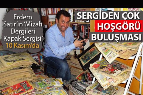 70’lerden günümüze mizah dergilerinin kapakları 10 Kasım’da sergilenecek