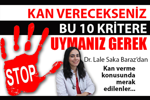 Kan vermenin 10 kuralı