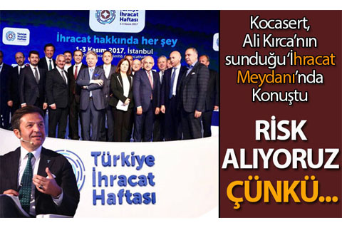 Kocasert, Ali Kırca’nın sunduğu ‘İhracat Meydanı’nın konuğu oldu
