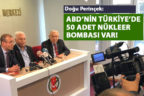 Perinçek: ABD’nin Türkiye’de 50 nükleer bombası var