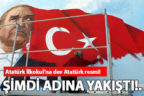 Ressam Ekici’den dev Atatürk resmi