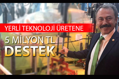 AR-GE ve tasarım projeleriyle teknoloji üretene 5 milyon TL