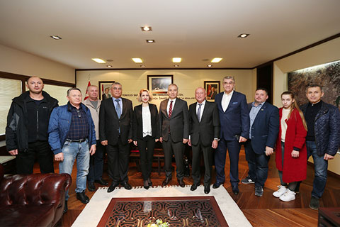 UKRAYNALI İŞADAMLARINDAN ZOLAN’A ZİYARET