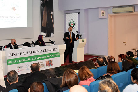 DENİZLİ OSB’DE MESLEK HASTALIKLARI ANLATILDI