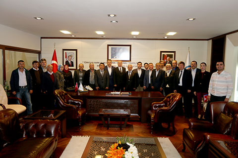 AK PARTİ ÇAL TEŞKİLATINDAN ZOLAN’A ZİYARET