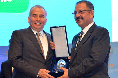 Denizli’ye “Akıllı Şehir” ödülü