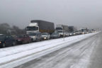 Denizli-Antalya Yolu trafiğe kapandı