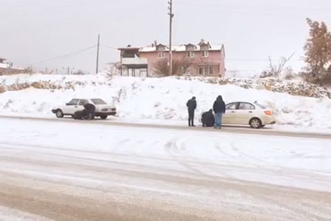 Cankurtaran’da zincirsiz geçişe izin yok