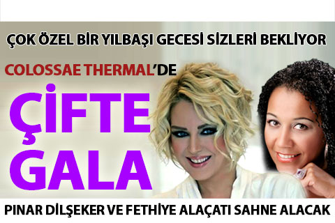 Colossae Otel’den çifte galalı yılbaşı programı