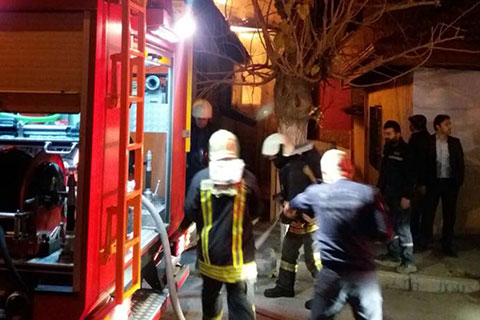 Dokuzkavaklar’da yangın