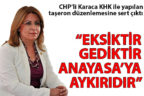 CHP’li Karaca taşeron düzenlemesine sert çıktı
