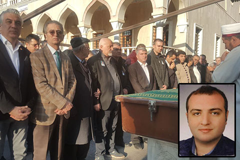 Cipten atlayıp intihar eden genç son yolculuğuna uğurlandı