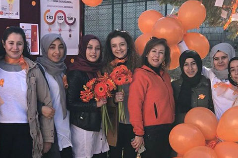 Honaz MYO’da kadına şiddete hayır mesajı
