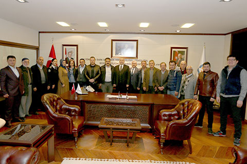 Zolan Bozkurt teşkilatı ile buluştu