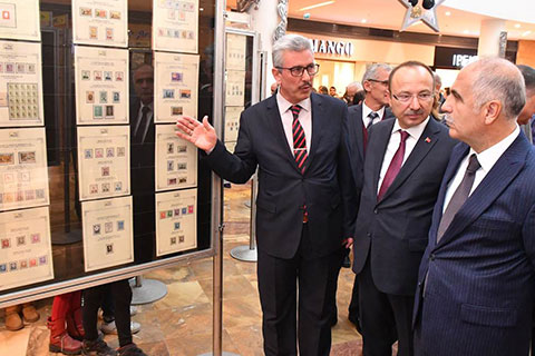 PTT’nin UNESCO Dünya Miras Listesindeki Eserlerimiz Denizli konulu anma pulu sergisi açıldı