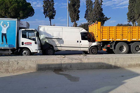 Sarayköy’de zincirleme kaza