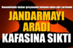 Bunalıma girdi, jandarmayı aradı, kafasına sıktı